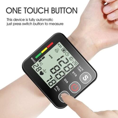 Blood Pressure Monitor Upper Arm Digital Tensiometer Automatic Tonometer Eletronicos Armthm BP Machine Saturometro Prise De sang