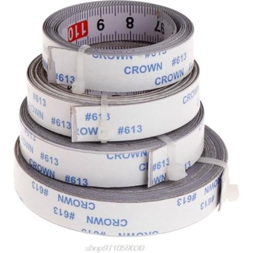 Miter Saw Track Tape Measure Self Adhesive Backing Metric Steel Ruler 1/2/3/5M N11 20 Dropshipping
