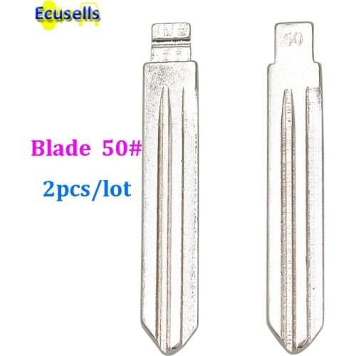 2pcs/lot Universal Remotes Flip NO.50 key Blade 50# HYN14FH HYN14T14 HYN14TE HYN14TE HYN14MH for Hyundai Elantra for KD remote