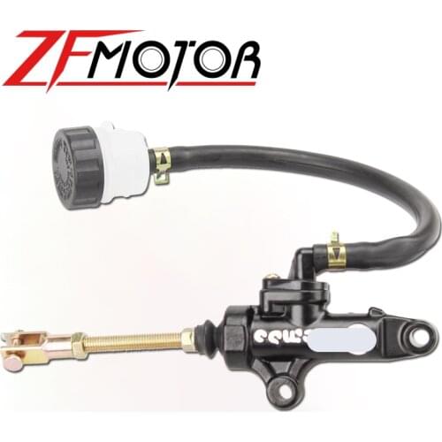 Motorcycle Rear Brake Clutch Lever Pump Master Cylinder Fluid Reservoir For Yamaha YZF-R1 R6 1998-2005