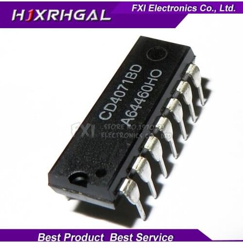 10PCS CD4071BE CD4071 DIP14 DIP new original