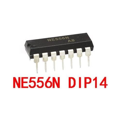 10PCS NE556N DIP14 NE556 DIP 556N DIP-14 and original IC
