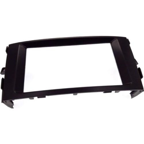 2DIN Car Radio Frame for 2011 Toyota Auris Install Dash Bezel 173*98mm Double Din beautiful Trim Kit Black Color