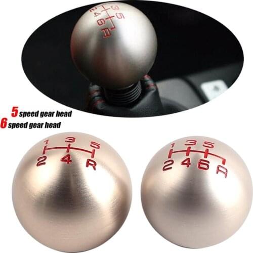 Car Modification Accessories Gear Shift Knob 5/6 Gear Manual Special Metal Gear Shift Knob for Honda CIVIC FIT CITY