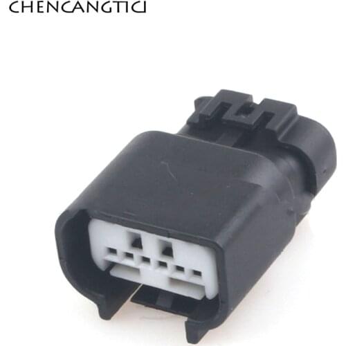 2 Sets 6 Pin Way Auto Rear View Camera RVC Socket Waterproof Electrical Connector Plug For Ford Focus Land Rover SYNC2 SYNC3