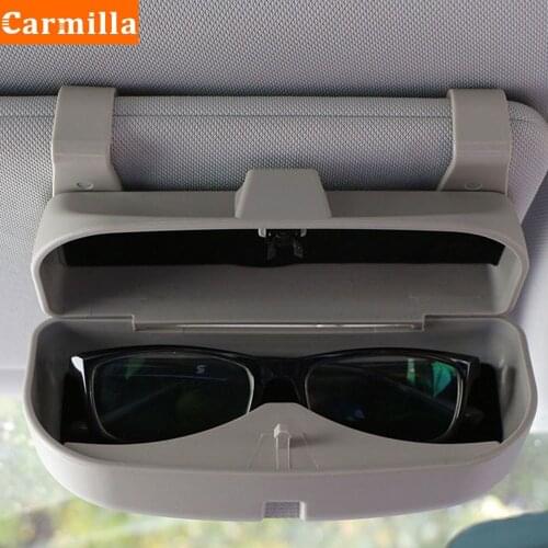 Car Glasses Case for BMW E46 E39 E90 E60 E36 F30 F10 E34 E53 E30 F20 F48 E92 E87 Sun Visor Sunglasses Holder Accessories ABS