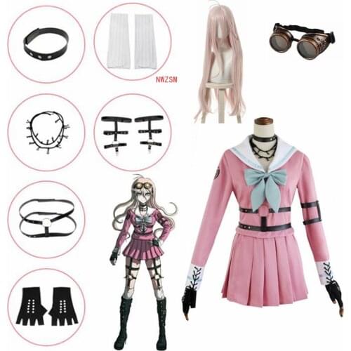 Danganronpa V3 Miu Iruma Cosplay Costumes Women Dress Girls Uniforms clothing