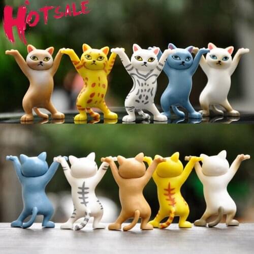 Cat Pen Holder Black Cat Without Coffin Bracket Kids Funny Cat Pen Holder Kids Adult Doll Toy Gift Weightlifting Cat Pen Holders