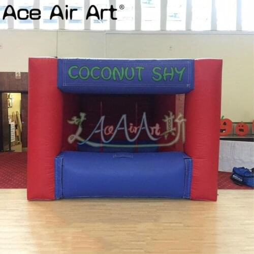 Elegant shap inflatable food booth,cocktail bar counter/trade show booth,candy floss treat shop coconut shy tent for sale