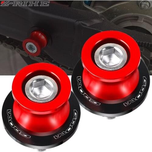 Motorcycle Swingarm Spools Stand Screws M8 CNC Aluminum Motorbike Accessories For Honda GROM MSX 125 2013 2014 2015 2016 2017