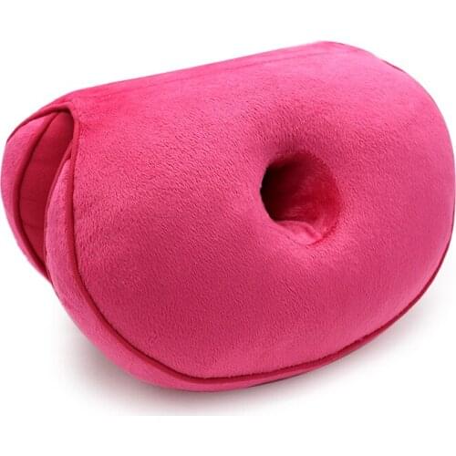 Pad Lumbar Coccyx Protect Lift Hips Up Seat Cushion Multifunction Memory Foam Seat Massage for Shaping Sexy Buttock Cushion