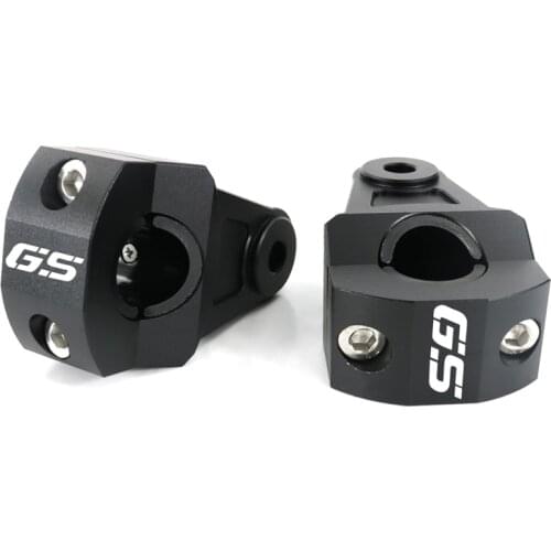 Motorcycle 7/8" 22MM Handlebar Riser Mount Clamp Handle Bar Fit For BMW F650GS F700GS R850GS R1100GS R1150GS