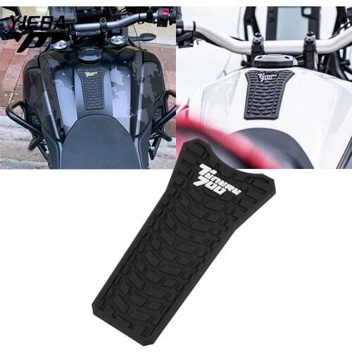 Motorcycle Non-slip Tank Sticker Rubber Gas Fuel Oil Tank Pad Protector Cover Sticker Decal For YAMAHA TENERE 700 XTZ 700 XTZ700