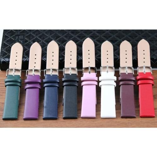 20mm 22mm Leather Strap For Samsung Galaxy Watch Active 2 40mm 44mm Replacement band Sport Loop Watchband For Active2