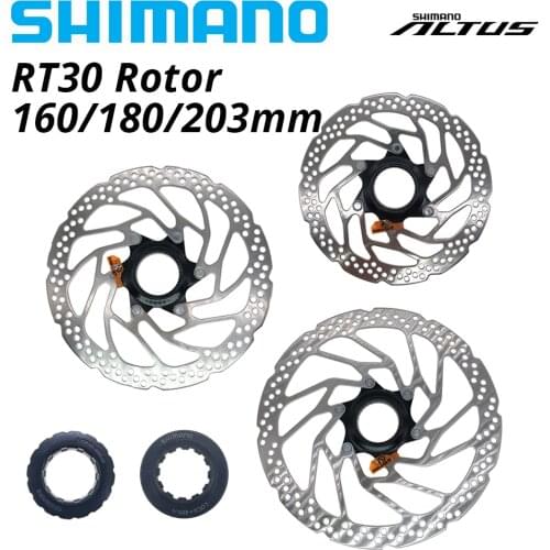 Shimano Altus SM RT30 CENTER LOCK Disc Brake Rotor Technology MTB Mountain bicycle RT-30 160MM 180MM 203MM for M2000