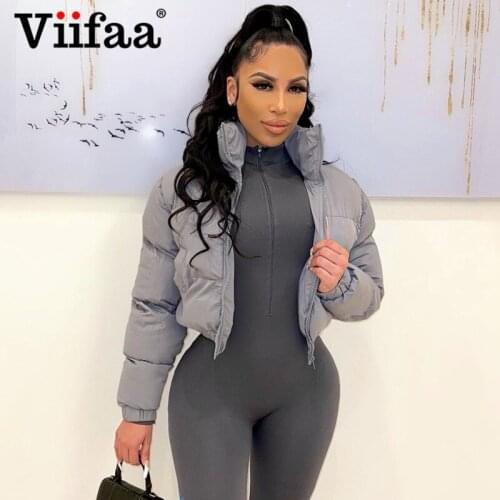 Женские короткие куртки Viifaa China At AliExpress