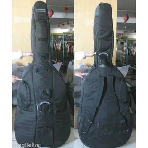 Top quality Soft sponge upright-bass bag 3/4,waterproof cloth #6095