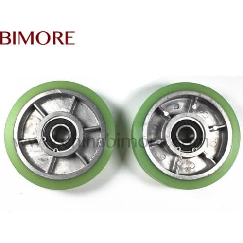 XAA456CC,Escalator Step Rollers OD120mm Thickness 31mm Bearing 6203-2RS Double Bearing