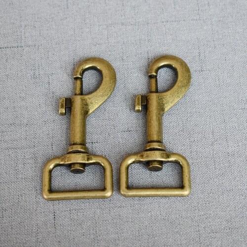 1 Pcs/Lot 25mm Metal Buckle Swivel Lobster Clasp Carabiner Clip Loop Snap Hook For Dog Pet Leads Leash Lock Hardware DIY