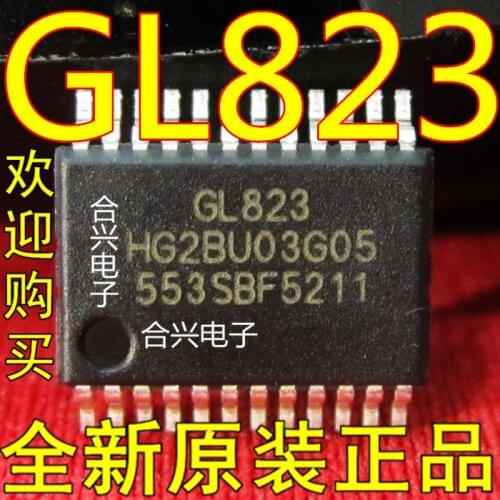 100% New&original GL823U-HGGXX GL823U GL823 SSOP24 IC