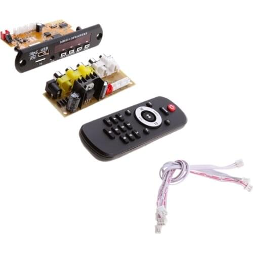 40W Bluetooth Car Subwoofer Hi-Fi Bass Amplifier Board MP3 & TF USB FM