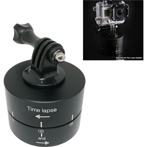 For Go Pro Accessories 120 Munites 360 Degree Panning Rotating Time Lapse For DSRL Gopro Hero 7 6 5 4 3+Xiaomi Yi Action Camera