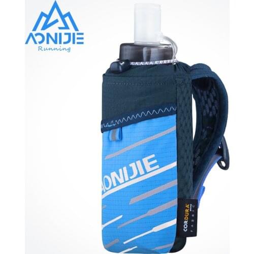 AONIJIE A7102 Light Weight Handheld Quick Grip Quick Stow Flask Water Bottle Carrier Bag 6.8" Phone Holder Pouch Hydration Pack