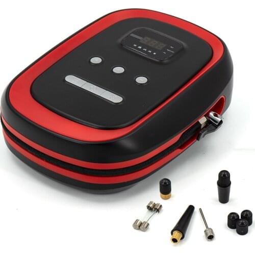 Air Pump DC 12V 150PSI 120W Car Inflating Pump Car Inflating Pump Digital Display Portable Automatic Wire Receiving
