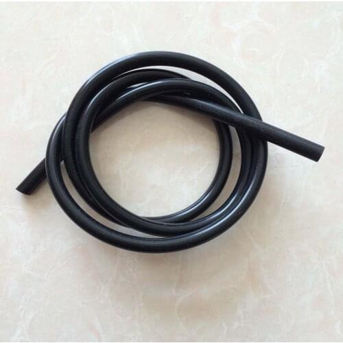 Free shipping 2 meter 6*8mm food grade black silica gel tube/hose for homebrew