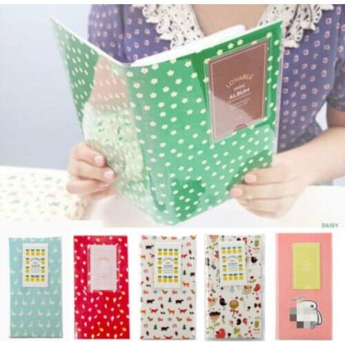 3Inch Photo Album 84 Pockets for FujiFilm Instax Mini Polaroid Fuji Film Ivory Photo Albums Baby Grow Photo Book Home Decor