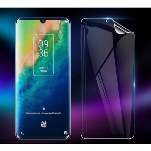 For TCL 10 Plus / Pro 10plus 6.47" Clear TPU Hydrogel Full Cover Soft Screen Protector Film (Not Glass)