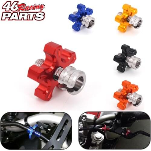 CNC M8 Motorcycle Clutch Cable Wire Adjuster For HONDA MSX125 CR 125/Magna Crf450r Vtx 1300 NC700X NC750X VT 750 Accessories
