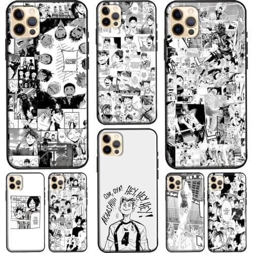 Koutarou Bokuto Haikyuu! Manga Phone Case For Apple iPhone 12 11 Pro Max mini SE 2020 X XR XS Max 7 8 Plus Cover Coque
