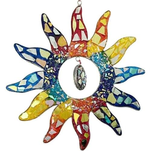 Window Colorful Hanging Family Window Rainbow Sun Suncatchers Accessories Home Pendant Decoration Decoration Garden Outdoor N7E3