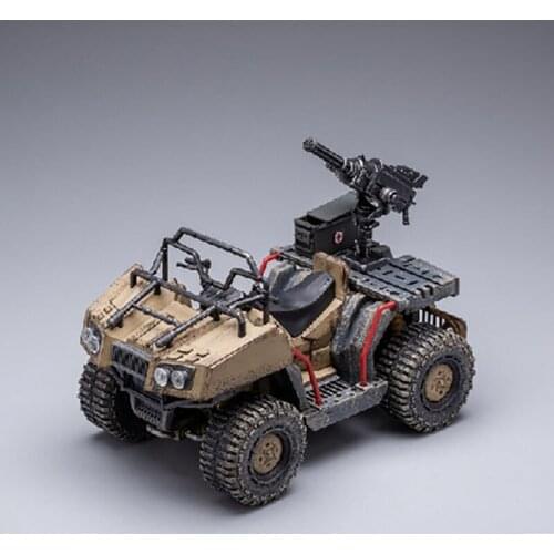 JOYTOY JT1217 1/18 Wildcat ATV Four-wheel Drive Car Model Fit 3.75 inch Soldier Action Figure Body