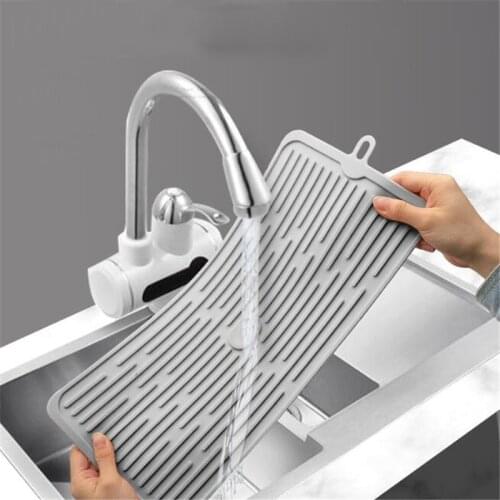 New Table Placemat Dish Drying Pad Non-slip Drying Mat Tableware Counter Glass Cup Cushion Pad Dinnerware Table Mat Holder