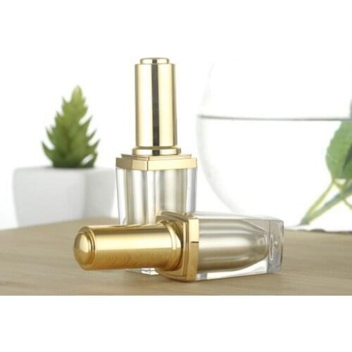 Wholesale 10ml Acrylic Refillable Women Nail Polish Empty Bottles Makeup Tools for Beauty 100PCS/LOT