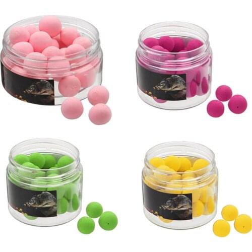 1 Box Floating Float Course Carp Fishing Lures Pop Up Imitation Bait 4 Flavours