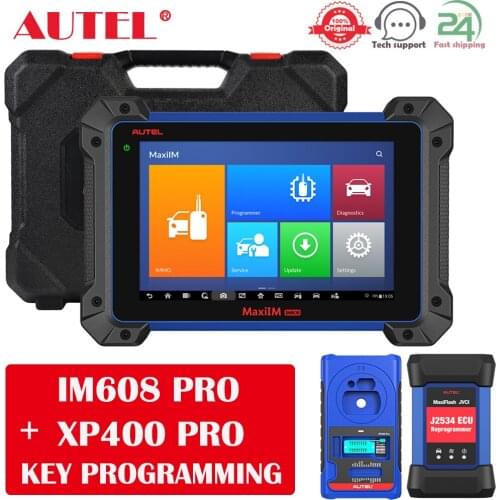 2021 Autel MaxiIM IM608 Pro with XP400 Pro Key Programming IMMO Tool J2534 Reprogrammer,30+ Services All Systems Diagnosis