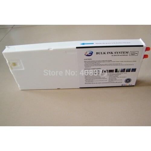 Empty cartridge with inkbag use for Roland Mimaki Mutoh bulk system
