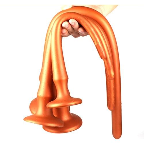 Super Long Anal Dildo Butt Plug Prostate Massage Anus Dilator Vagina Masturbation Adult erotic Sex Toy For Women SM Gay Anal Sex