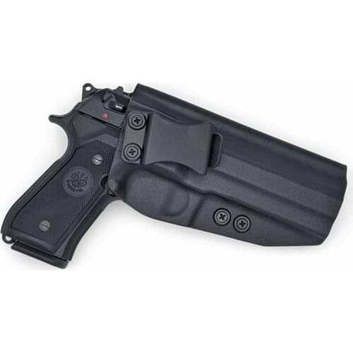 Internal Inside the Waistband kydex IWB Holster For Beretta 92FS Full Size Concealment clip Concealed Carry Right Hand Draw