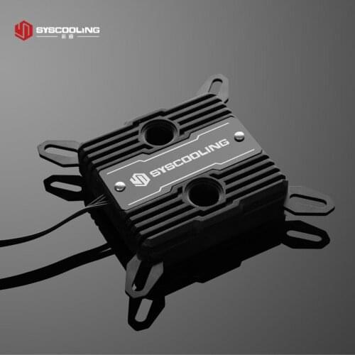 CPU Water Block use for INTEL LGA1150 1151 1155 1156 2011 X99 Transparent RGB support 5V 3PIN GND Header to Motherboard