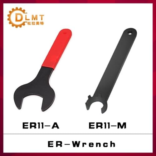 1pcs ER11-A ER11-M Special spring ER11 wrench for collet Er nut for tool holder of motorized spindle CNC machining center