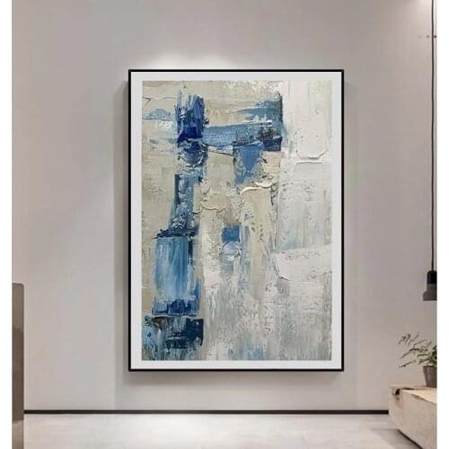 100% Hand Painted Abstract Oil Painting Wall Art Classic Retro Picture Minimalist Decorative Modern On Canvas For Living Room