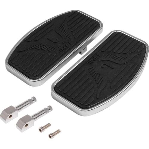 Motorcycle Accessories Billet MX Wide Foot Peg Pedal Rest Footpeg For Honda VTX 1300/1800 Boulevard /Intruder 9.4x4.9x0.6