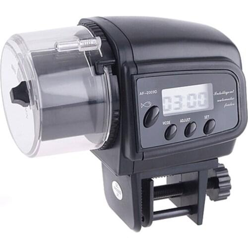 Digital Fish Feeder Hot Sale Digital LCD Automatic Aquarium Tank Auto Fish Feeder Timer Food Feeding -46