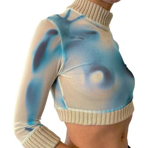 Женские футболки с принтом HKML China At AliExpress