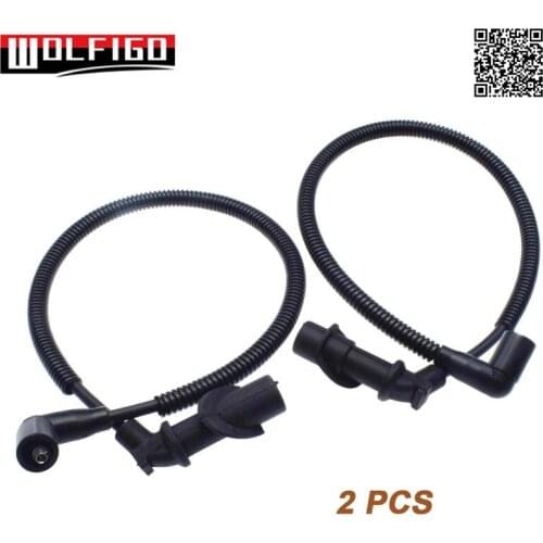 WOLFIGO For Polaris Sportsman Ranger 700 800 Ignition Coil Spark Plug Wire 4012439, 4011059, 4011060, 4010909, 4011365,4011364