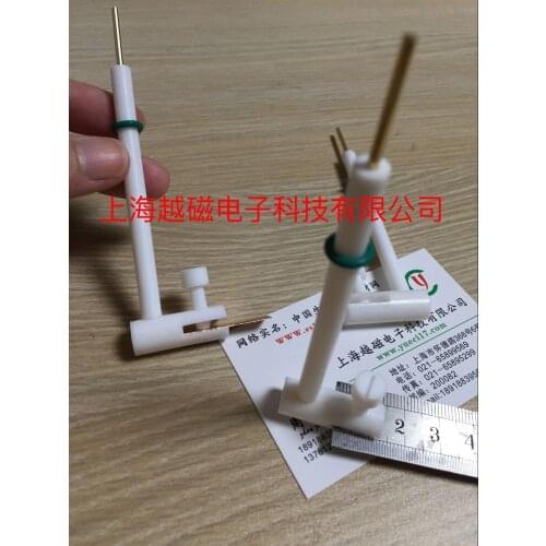 L-type electrode clamp, transverse platinum plate electrode clamp, multi-purpose electrode clamp, PTFE material